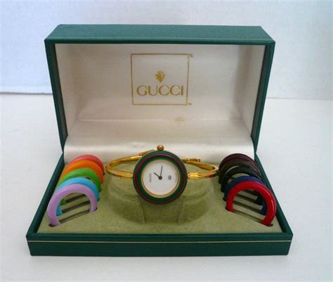 gucci bangle watch replica|gucci bangle watch with bezels.